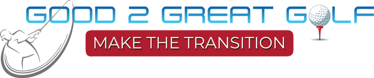good 2 great golf - make the transition logo